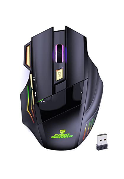 Coconut WM22 Gold Wireless Gaming Mouse