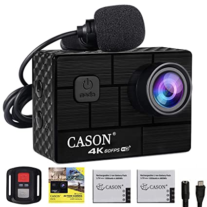 Cason CN10 Professional 4K 60fps HD 24MP Action Camera