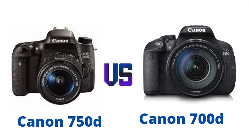 Canon 750d vs Canon 700d