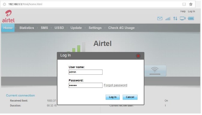 How To Login Airtel Router